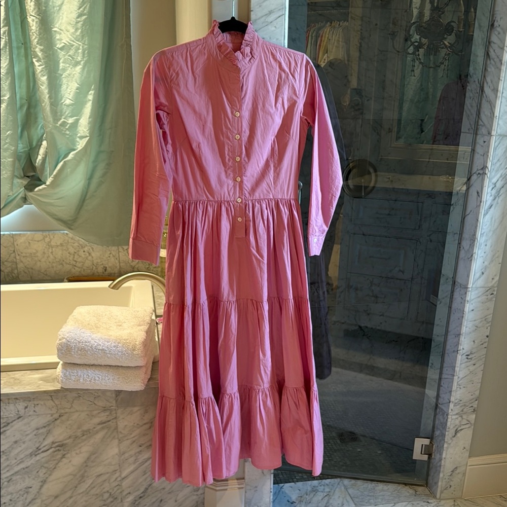 Daydress Pink Button-Up Women's shirtdress